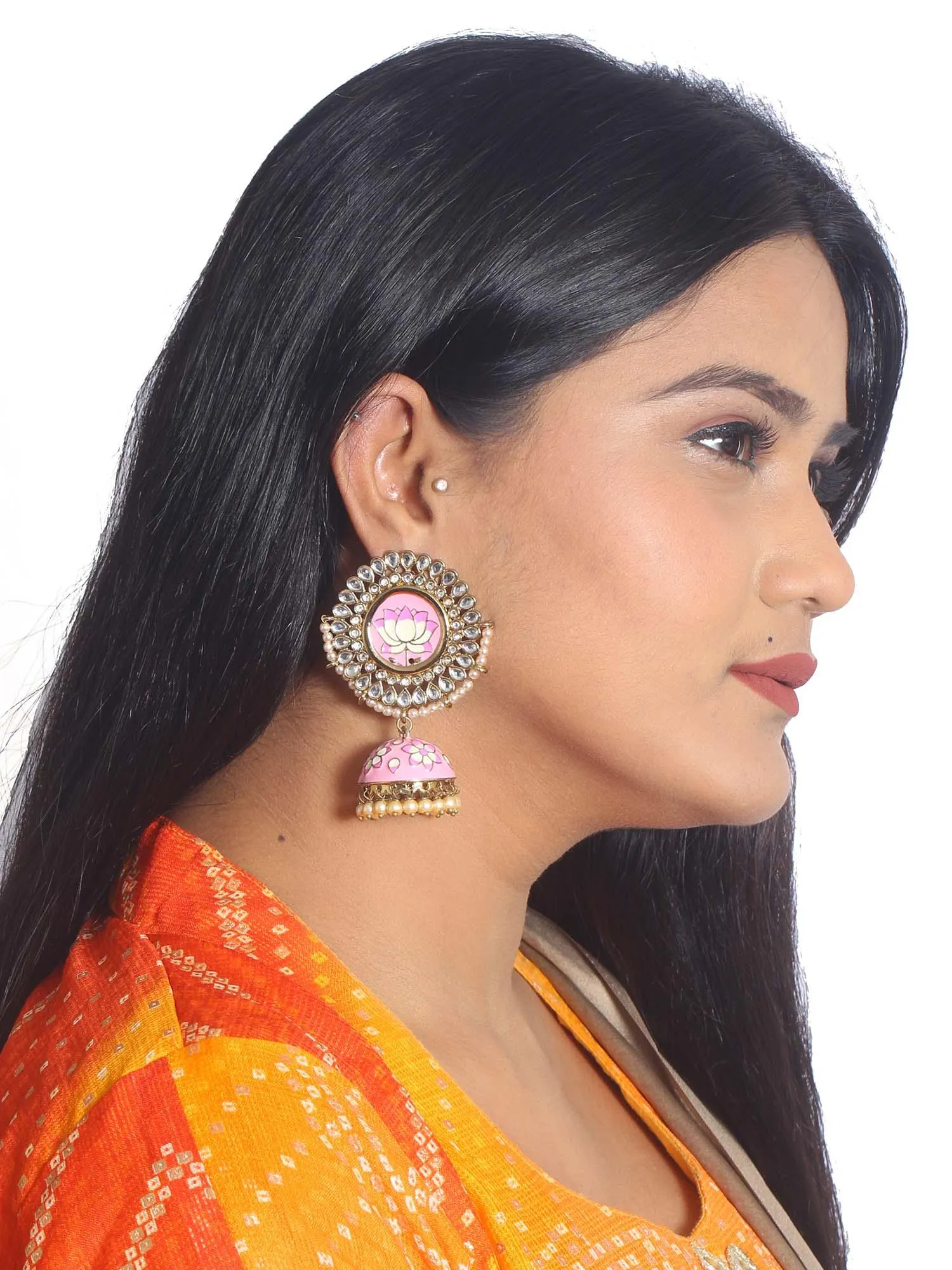 Blush Avanti Jhumkis