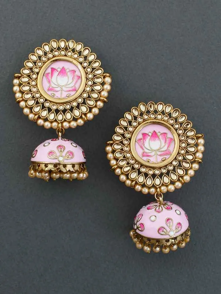 Blush Avanti Jhumkis