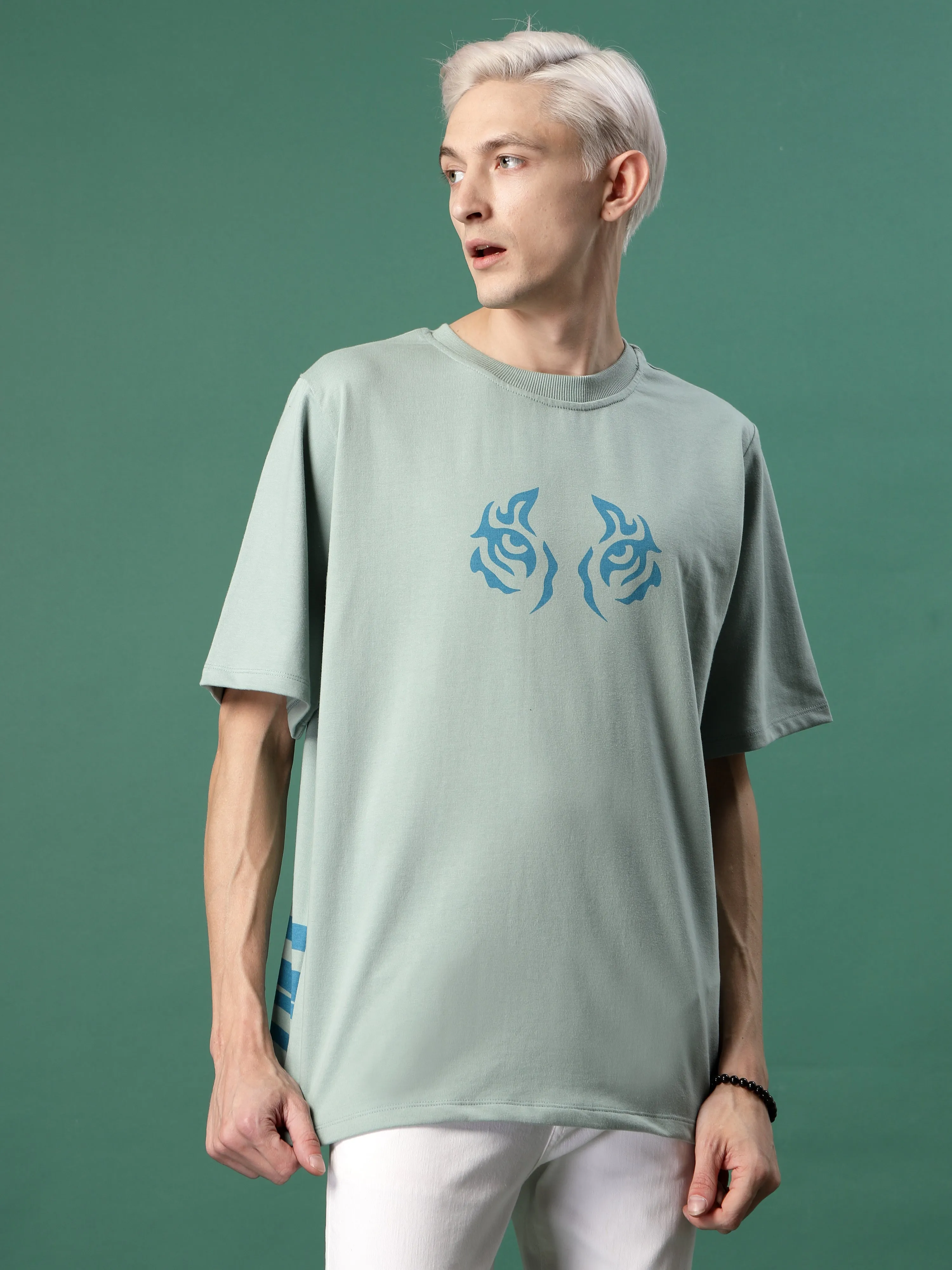 Bold Quirky Prints Men's Oversized Terry Tees