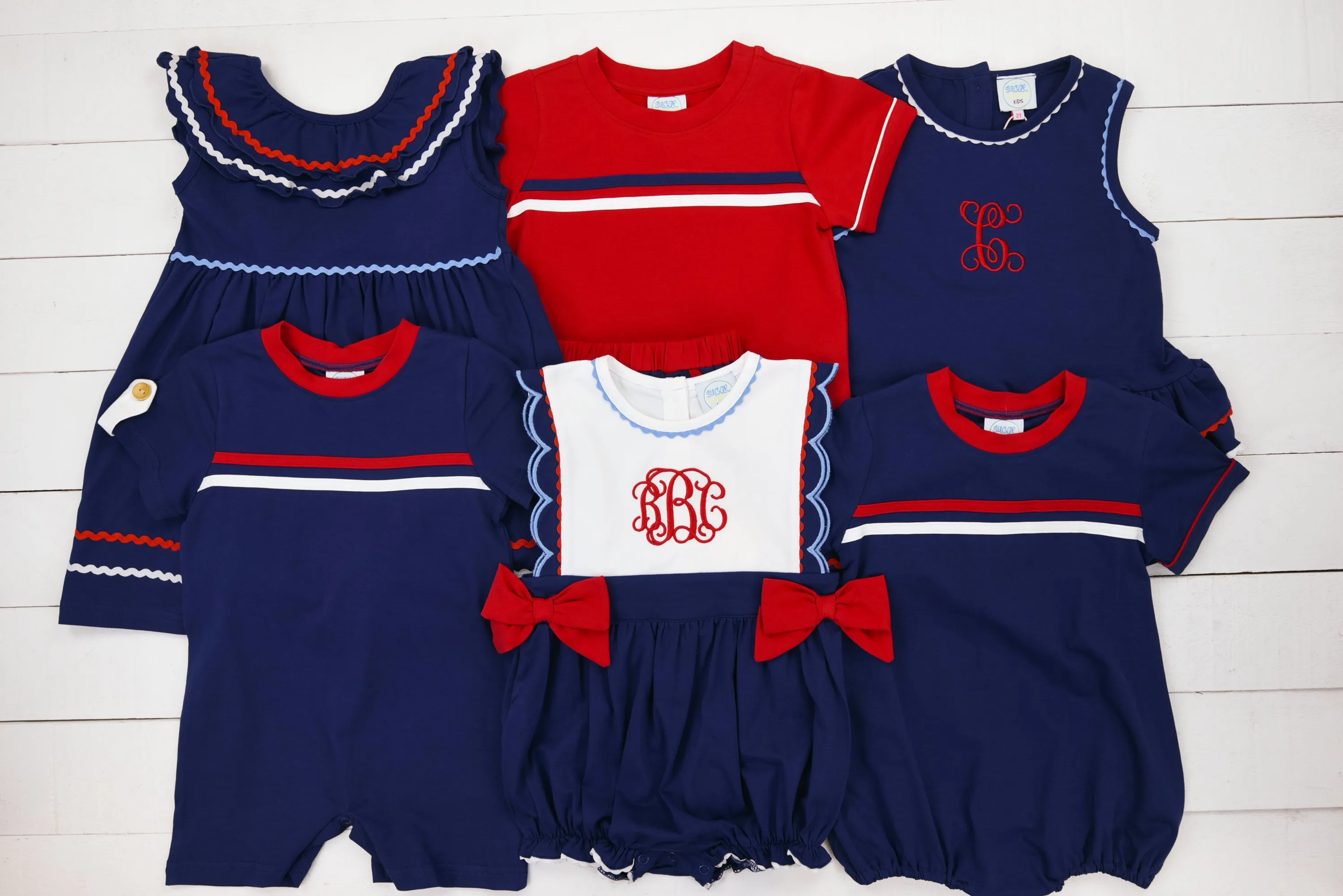 Boys Classic Patriotic  Short Set