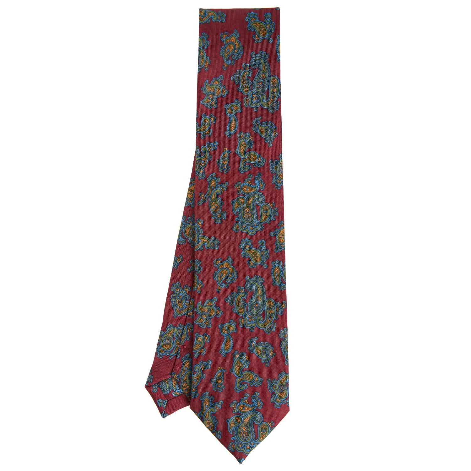 BURGUNDY SARTORIAL CLASSIC SILK TIE