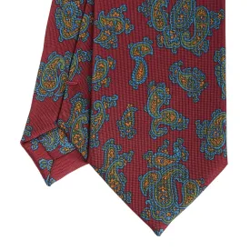 BURGUNDY SARTORIAL CLASSIC SILK TIE