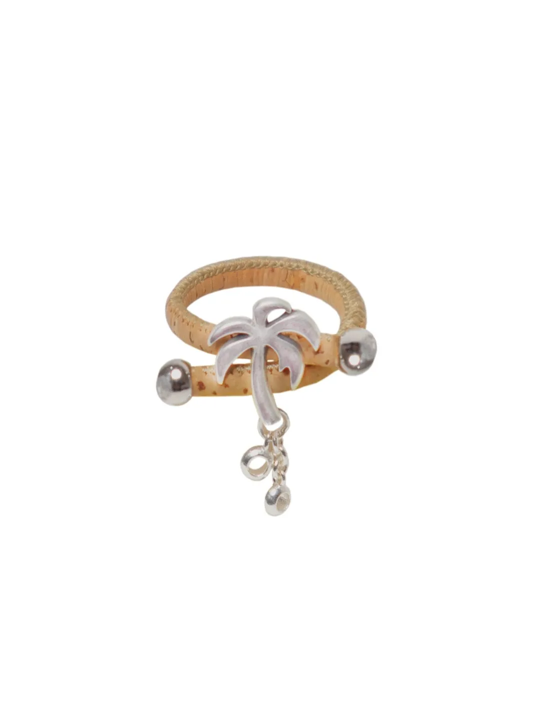 Coconut  Palm Tree Adjustable Cork Ring