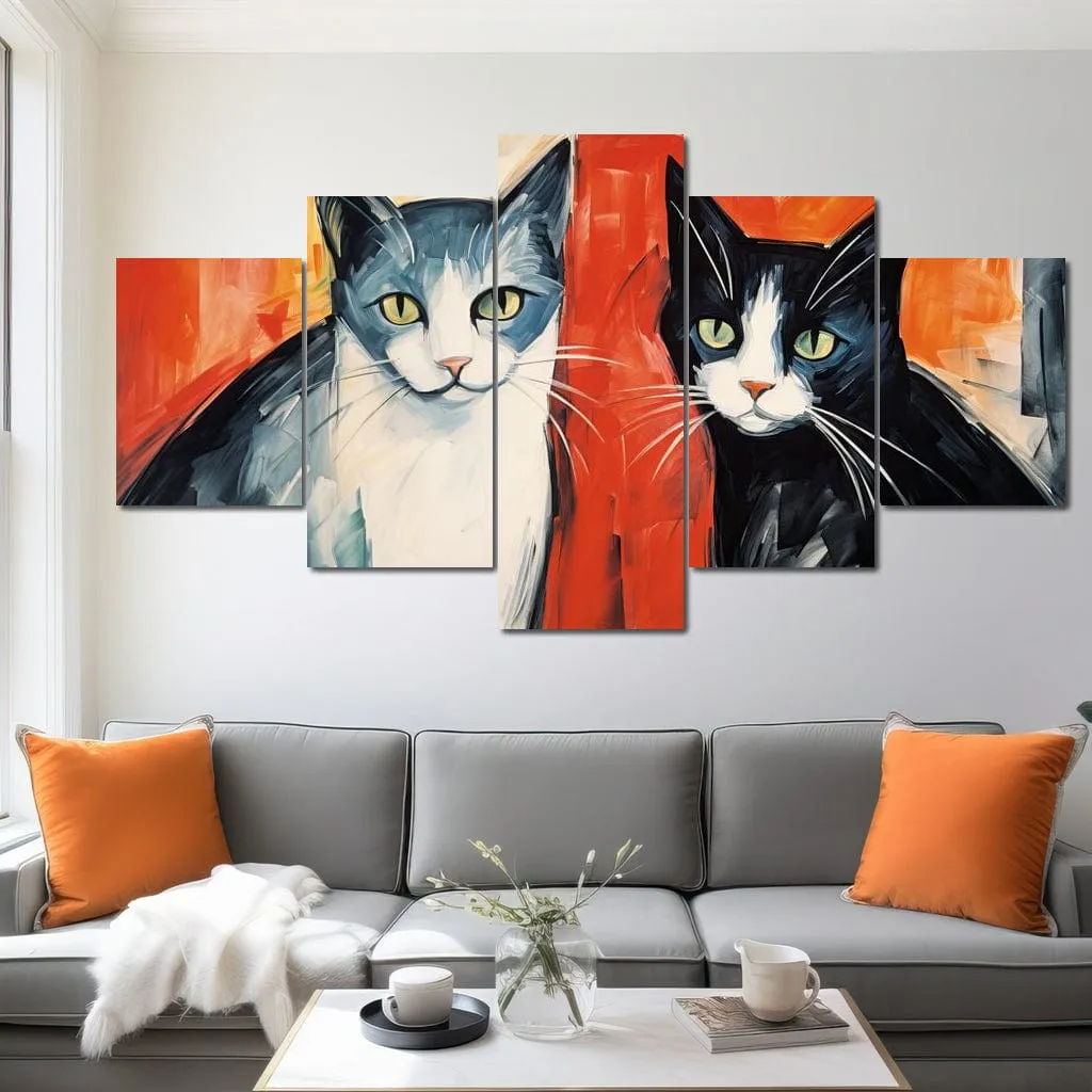 Colorful Cats