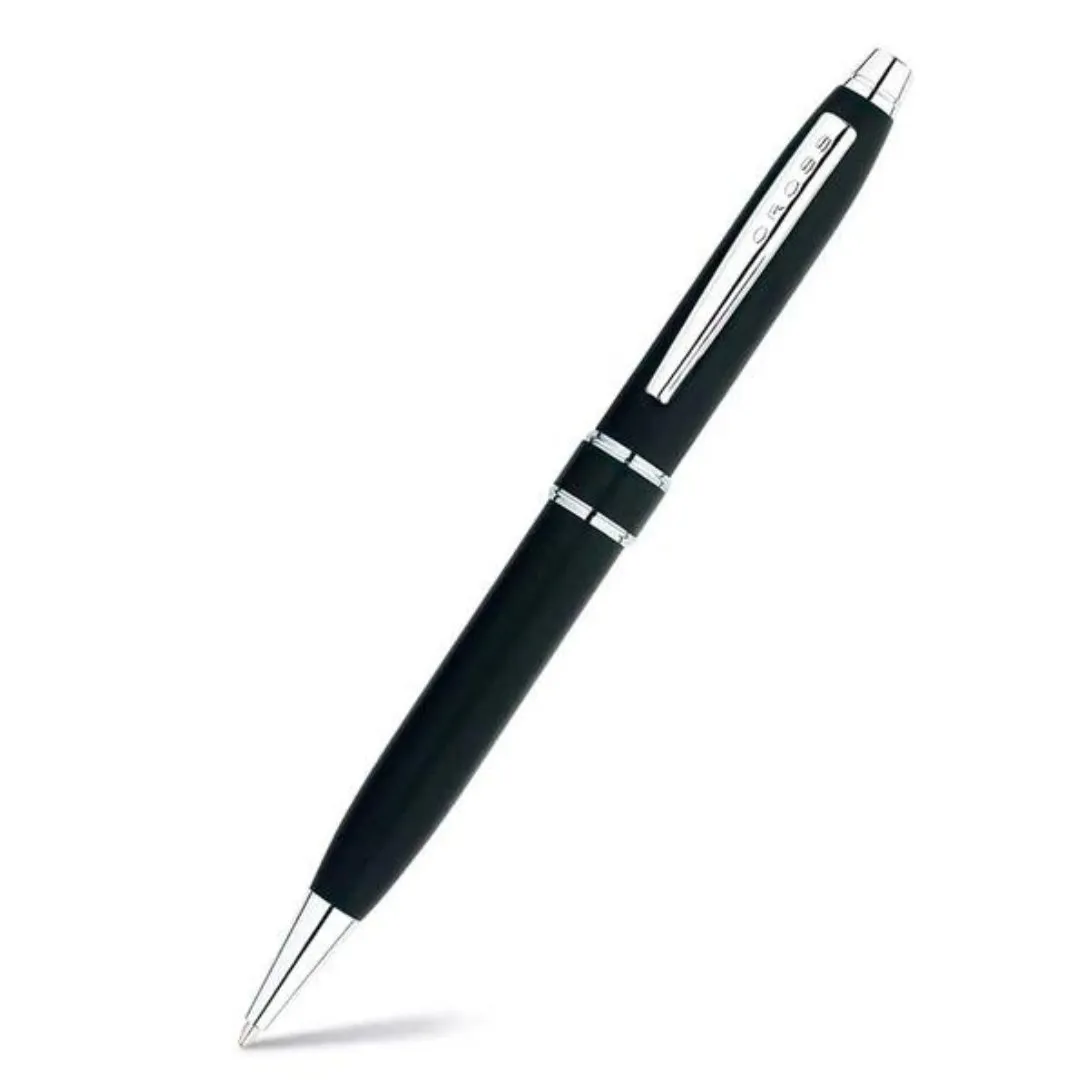 Cross Stratford Satin Black Ct Ballpoint Pen