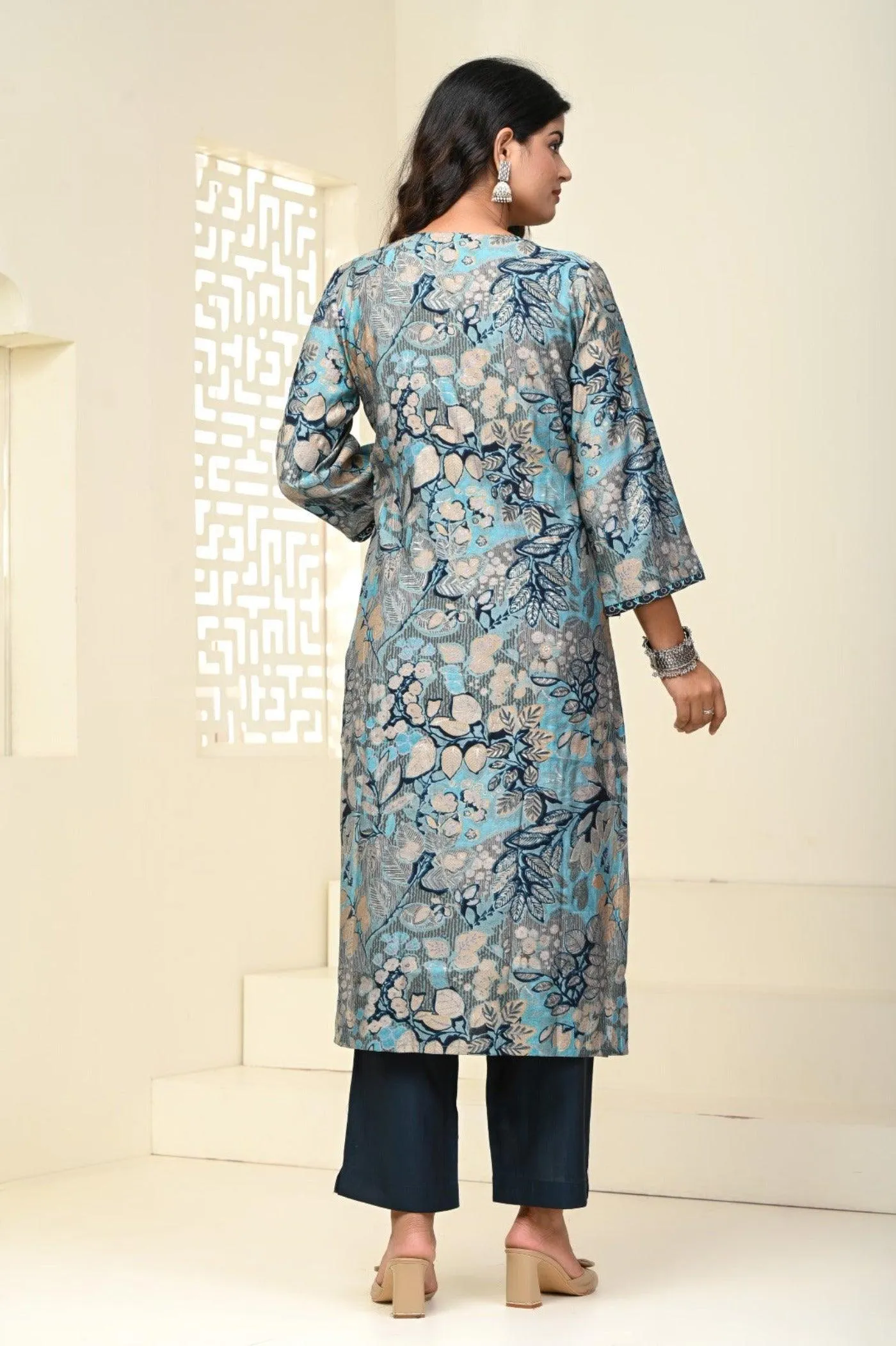 Designer Kurta and Pant Set