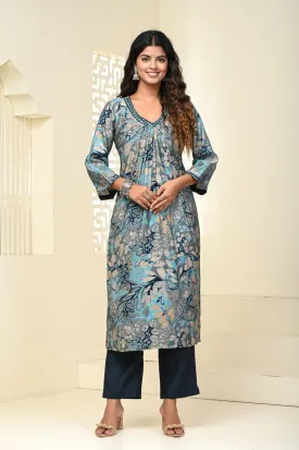 Designer Kurta and Pant Set