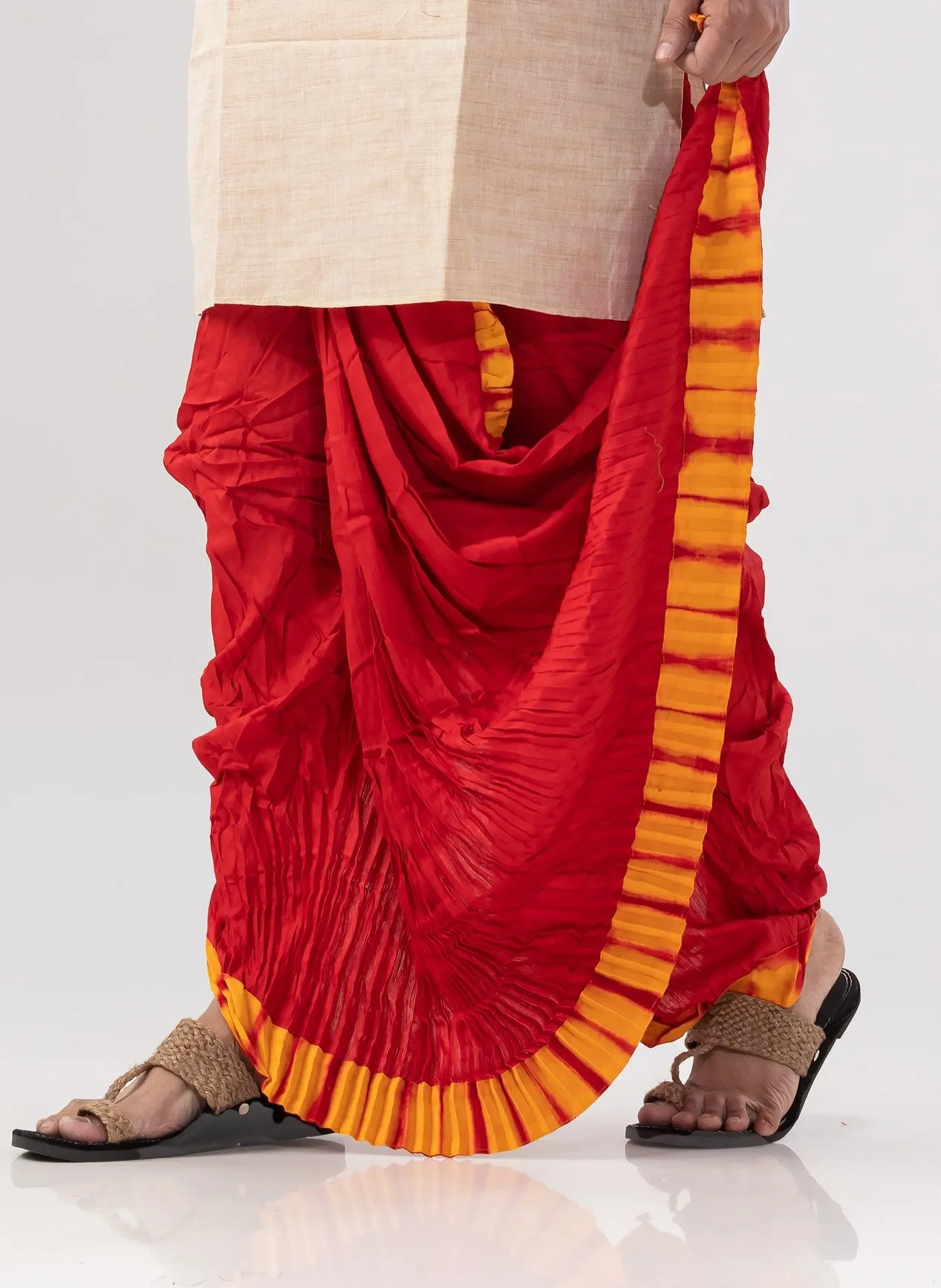 Designer Silk Dhoti- Ready to wear