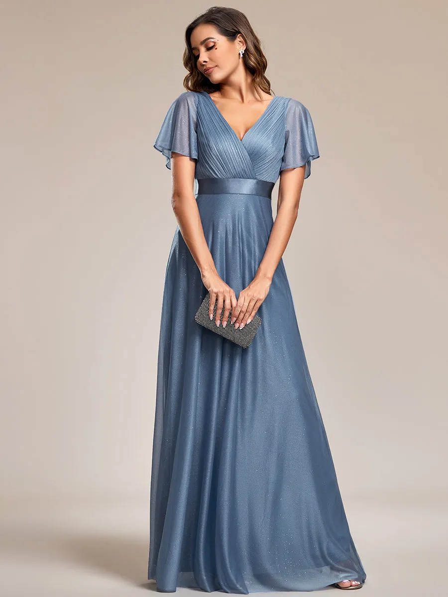 Dusty Navy Concert Dresses