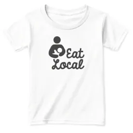 Eat Local Baby Shirt