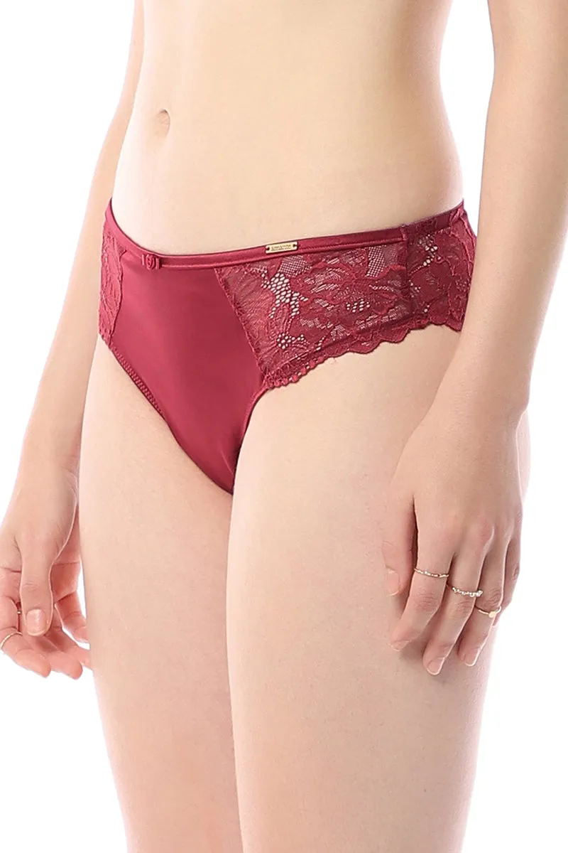 Eternal Bliss Brazilian Panty - Rio Red