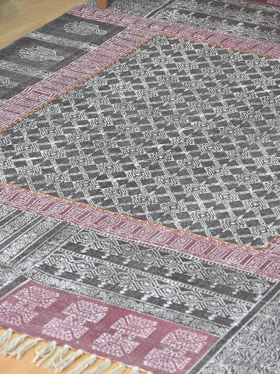 ETHAN-BLOCK PRINTED RUG