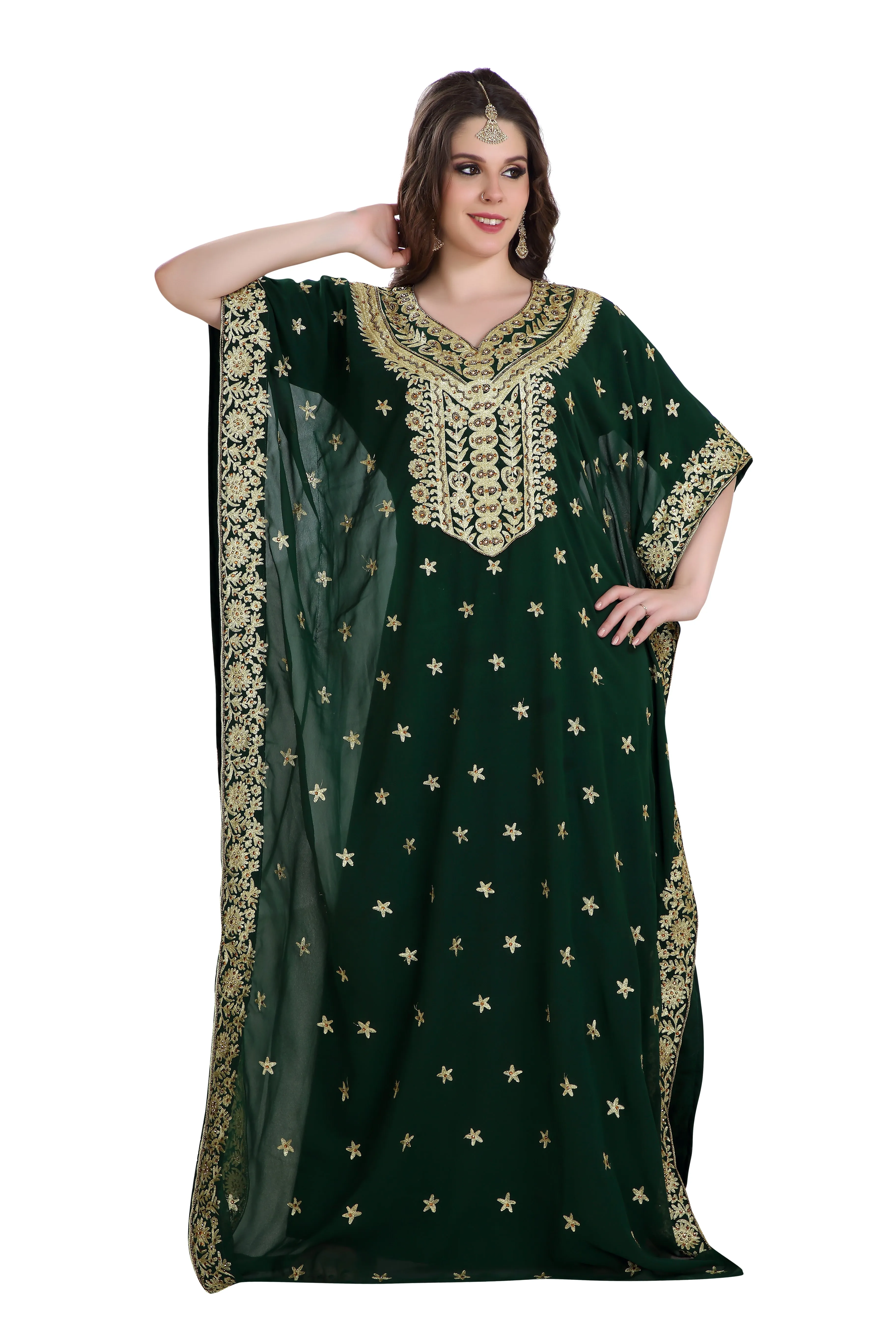 Farasha Maxi with Ari Zari Embroidery