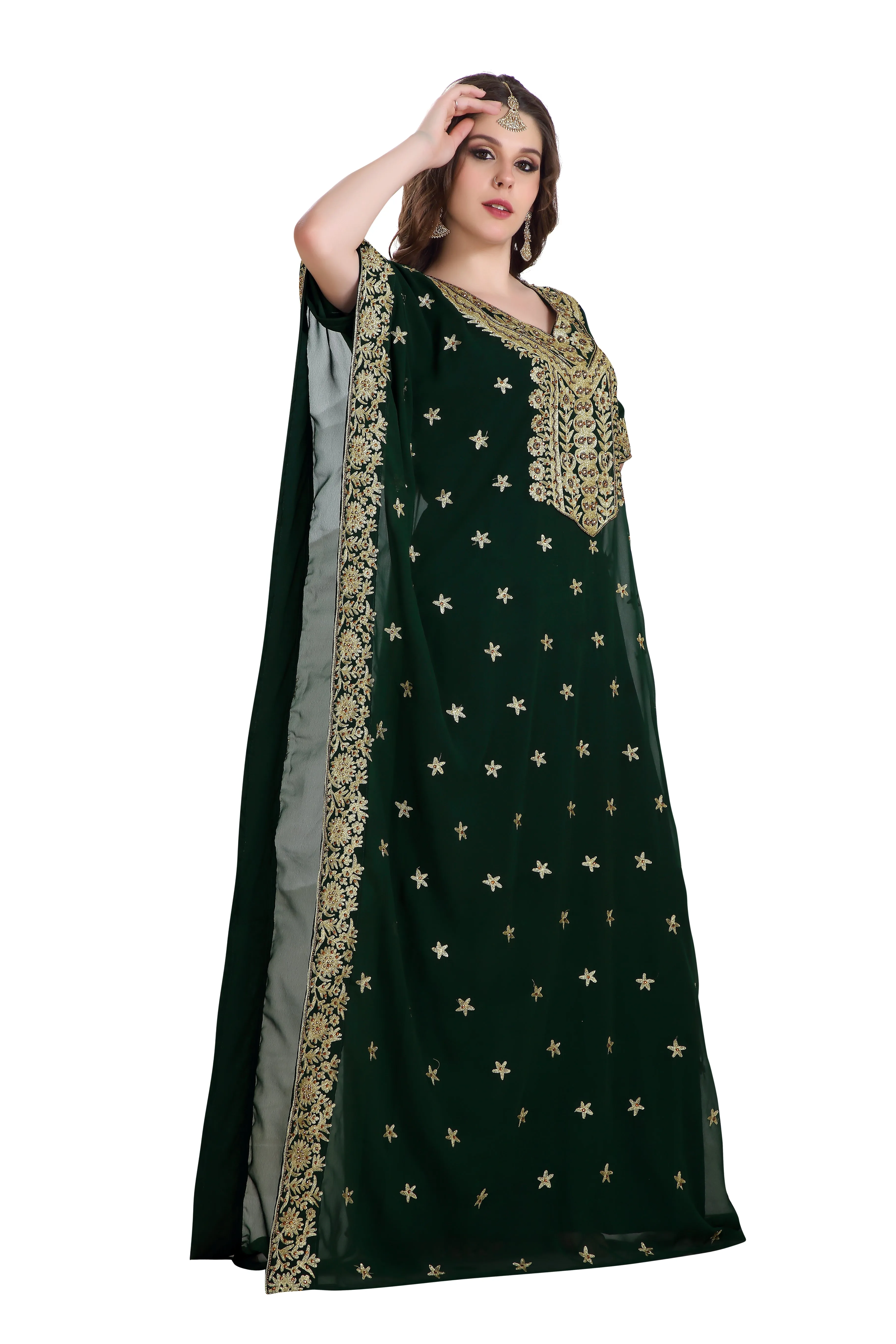 Farasha Maxi with Ari Zari Embroidery