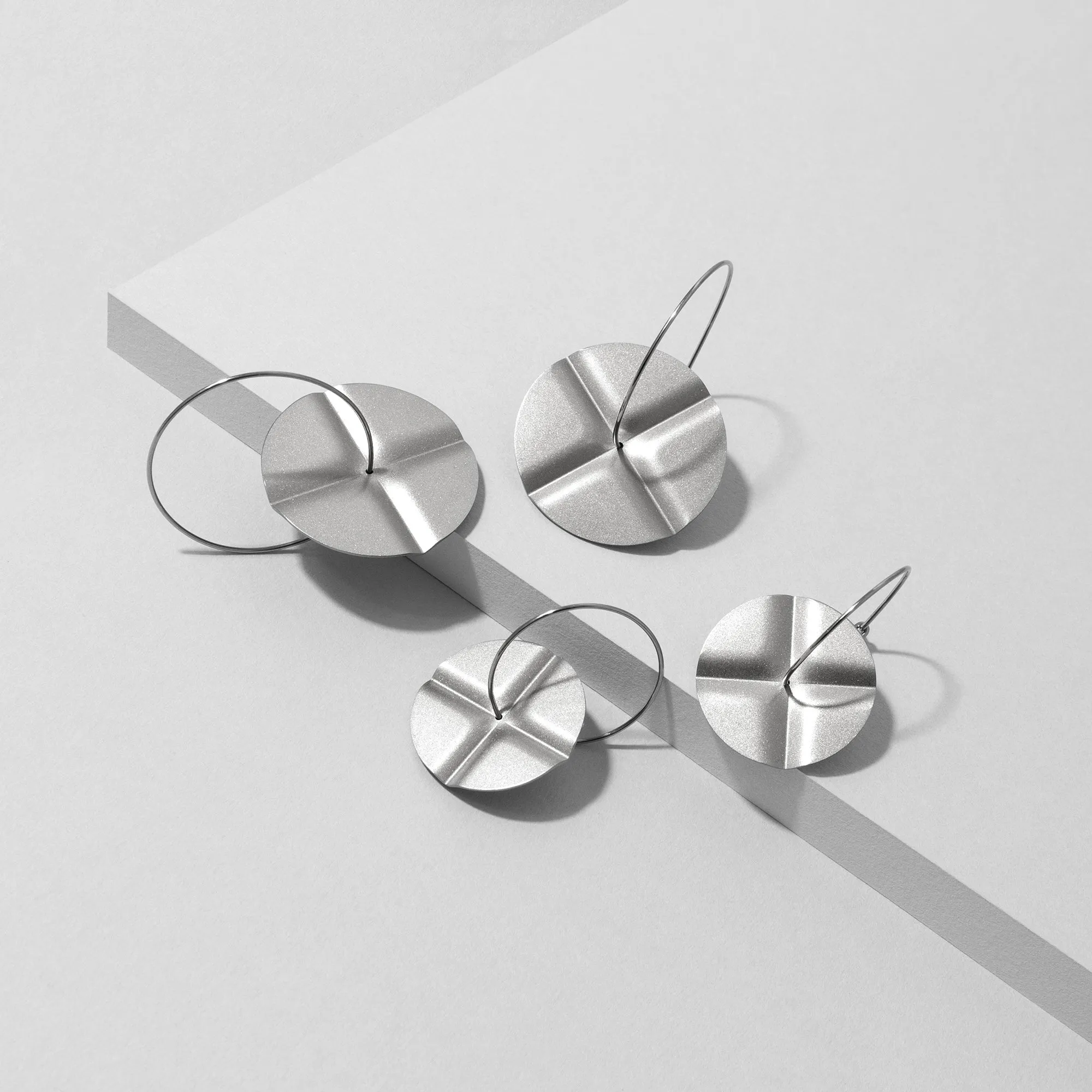 Four Fold Small Earrings - Alison Jackson