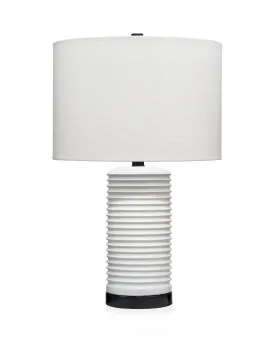 Furrowed Table Lamp