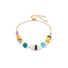 GeoCUBE® Iconic Nature Chain bracelet dopamine