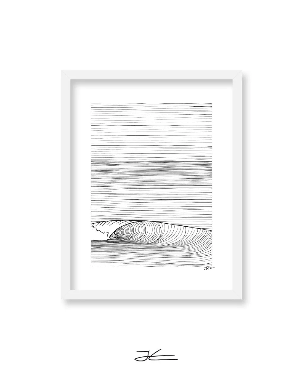 Groundswell Black & White - Print/ Framed Print