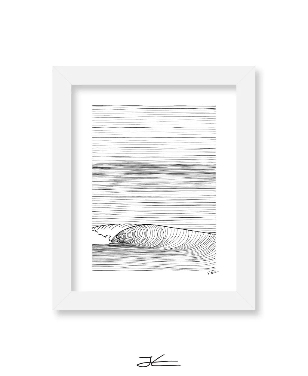 Groundswell Black & White - Print/ Framed Print