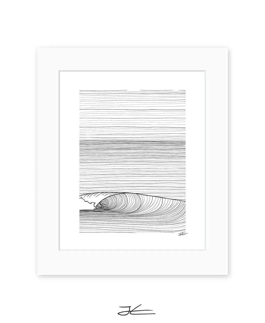 Groundswell Black & White - Print/ Framed Print