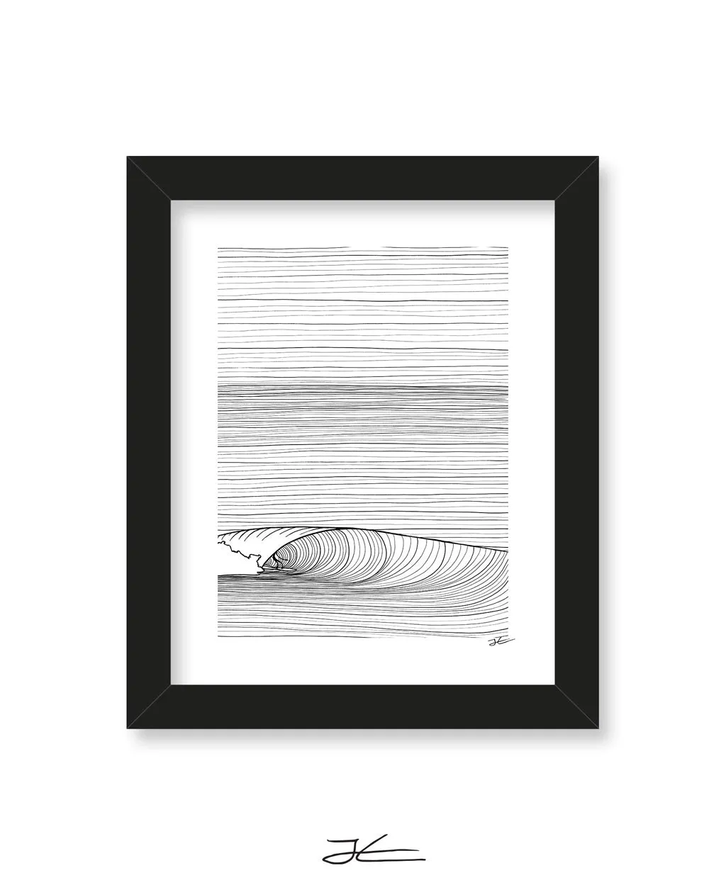 Groundswell Black & White - Print/ Framed Print