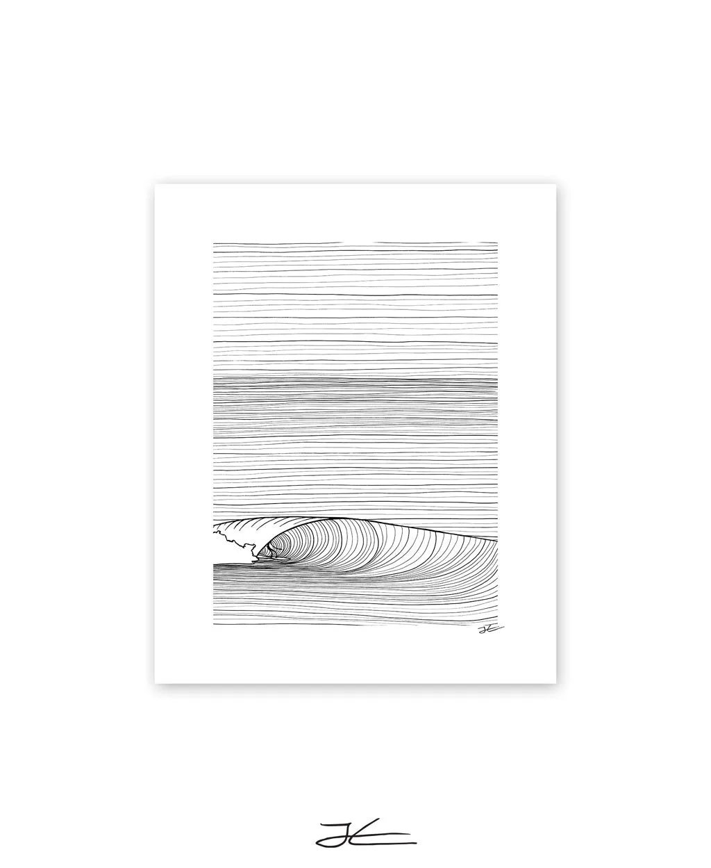 Groundswell Black & White - Print/ Framed Print