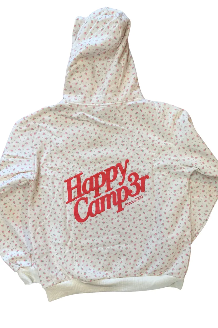 Happy Camp3r Red Roses Hoodie