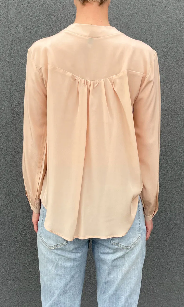 HOSS Silk Jess Shirt - Apricot