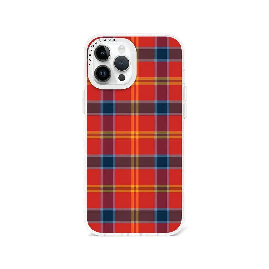 iPhone 12 Pro Max Classic Plaid Phone Case