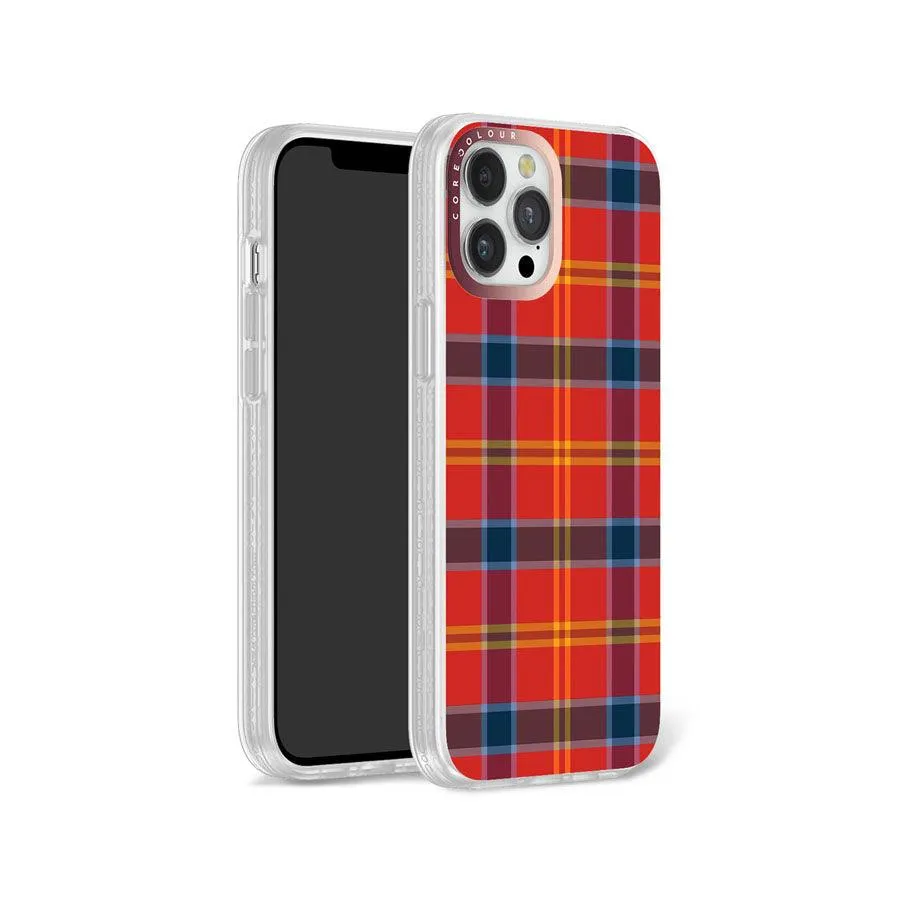 iPhone 12 Pro Max Classic Plaid Phone Case