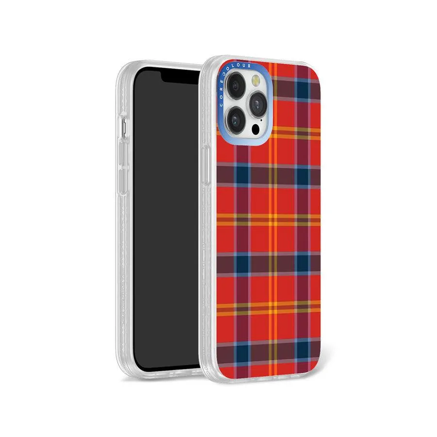 iPhone 12 Pro Max Classic Plaid Phone Case