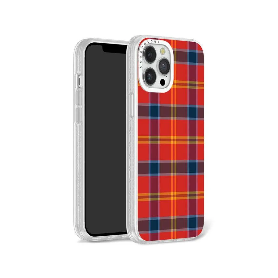 iPhone 12 Pro Max Classic Plaid Phone Case