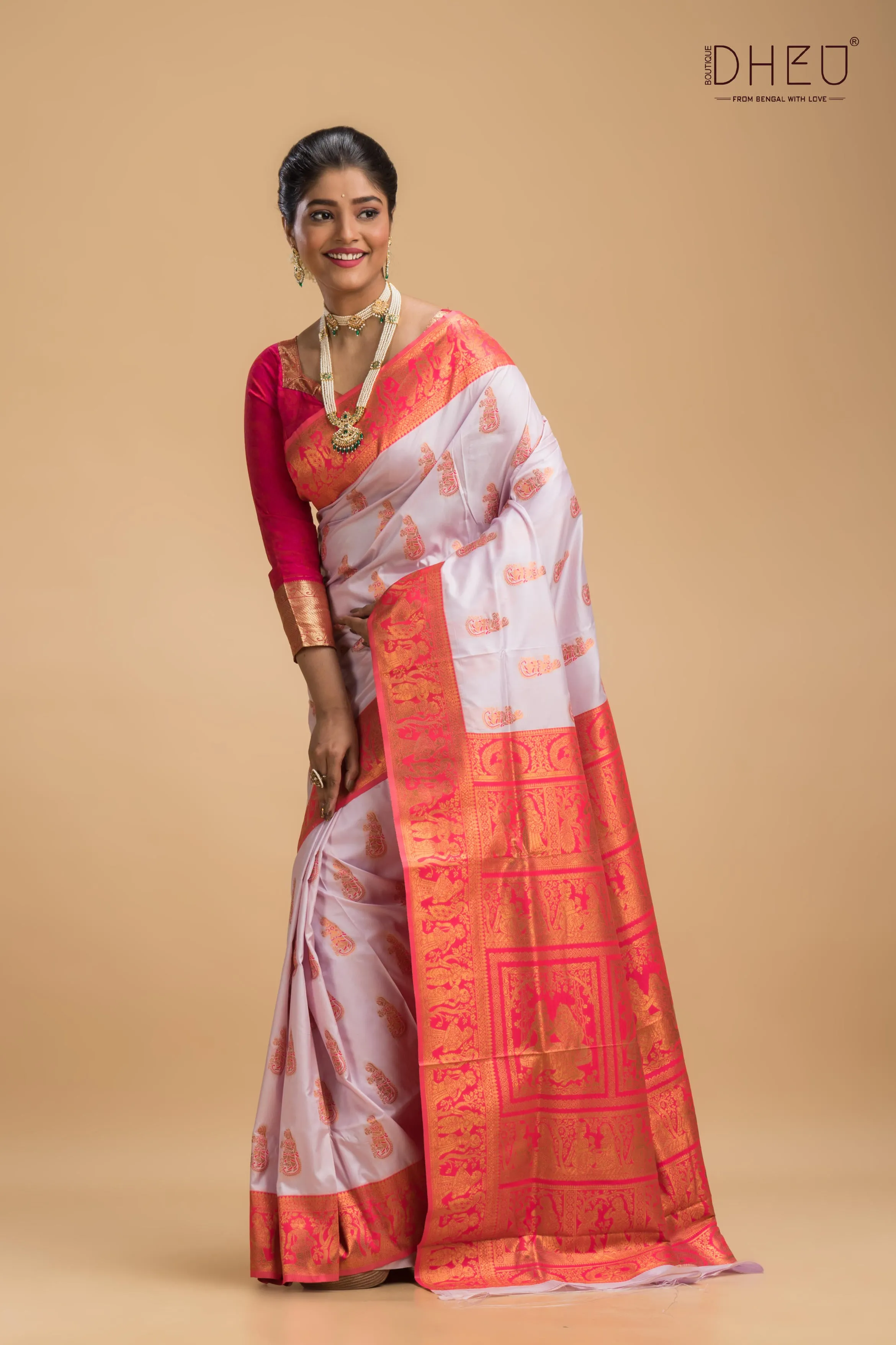 Kilaka - Swarnachari Silk Saree