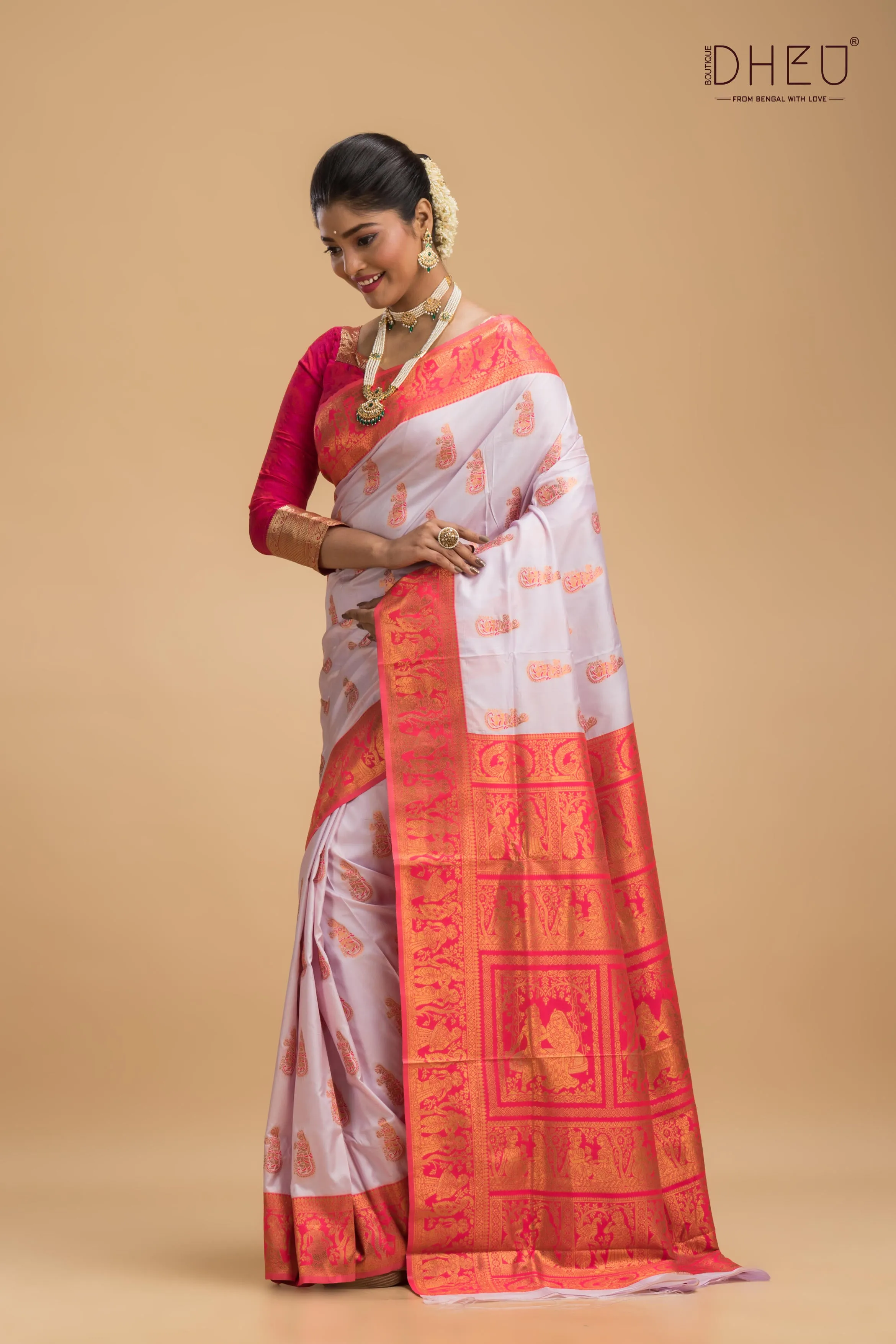 Kilaka - Swarnachari Silk Saree