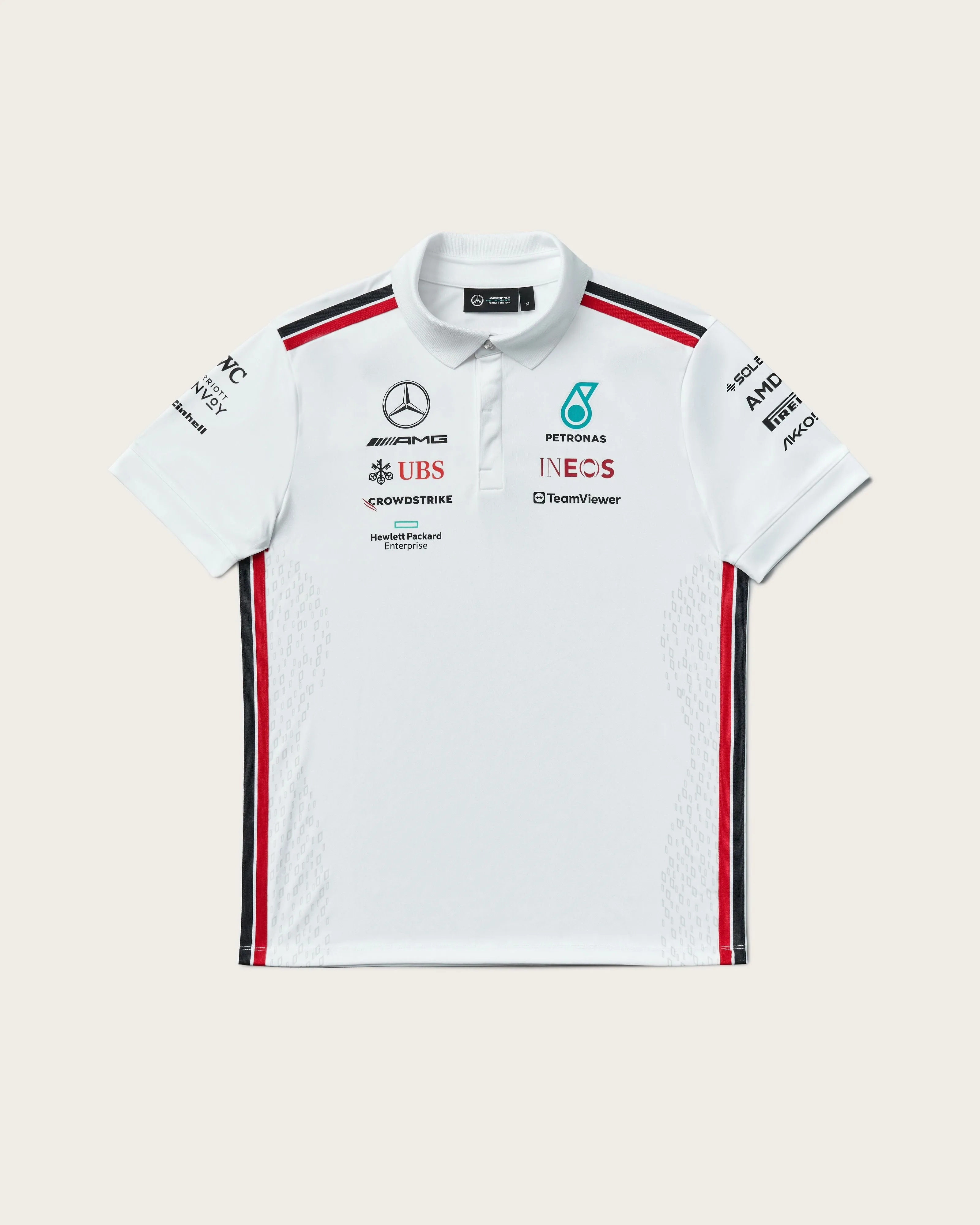 Mens 2023 Team Polo White