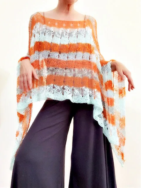 Neuf poncho knit kits, 40% off