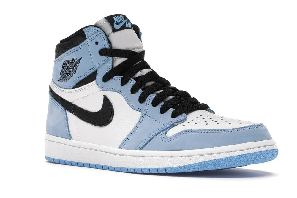 Nike Jordan 1 Retro High White University Blue Black Men's