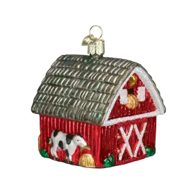 Old World Christmas Ornament - Barn