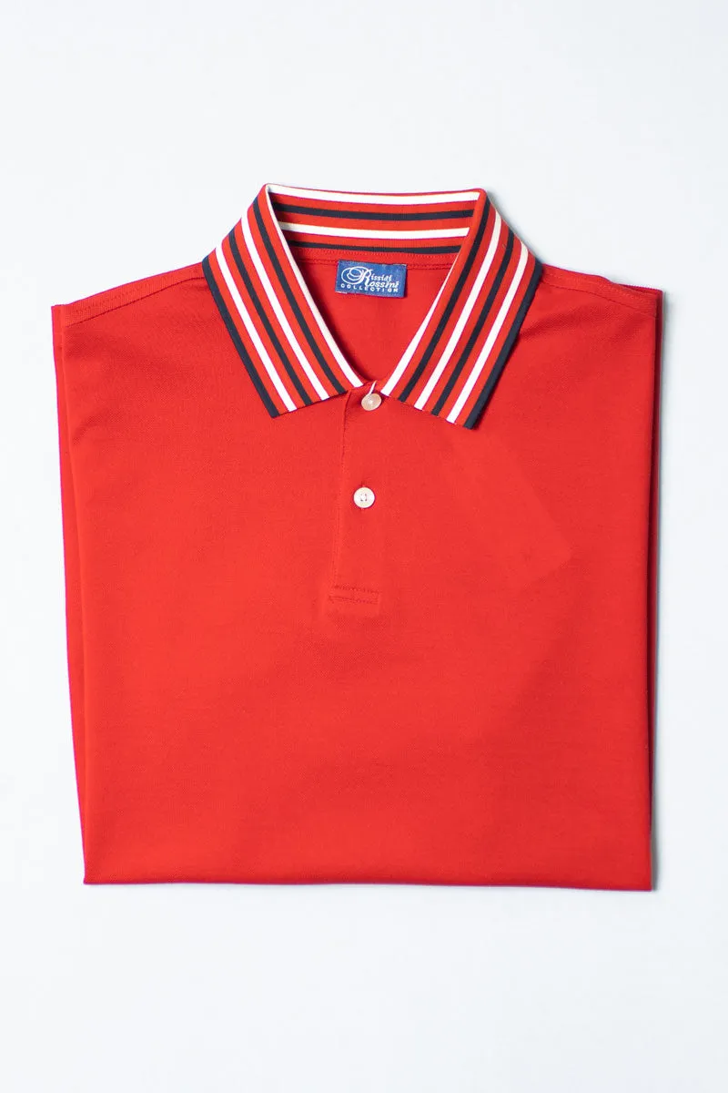 Rossini Golfer Red Double Mercerized