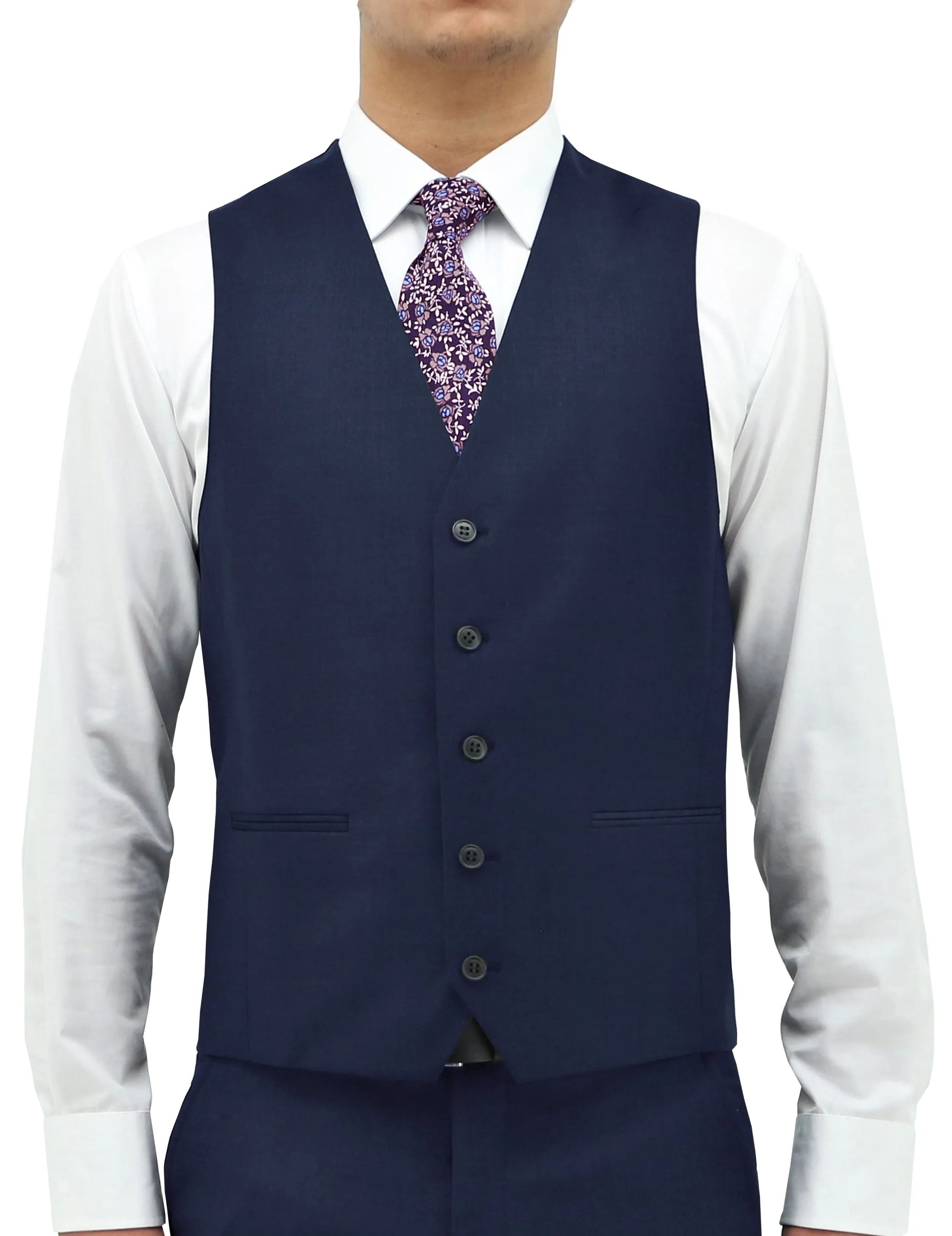 Ryan 106 Blue Waistcoat