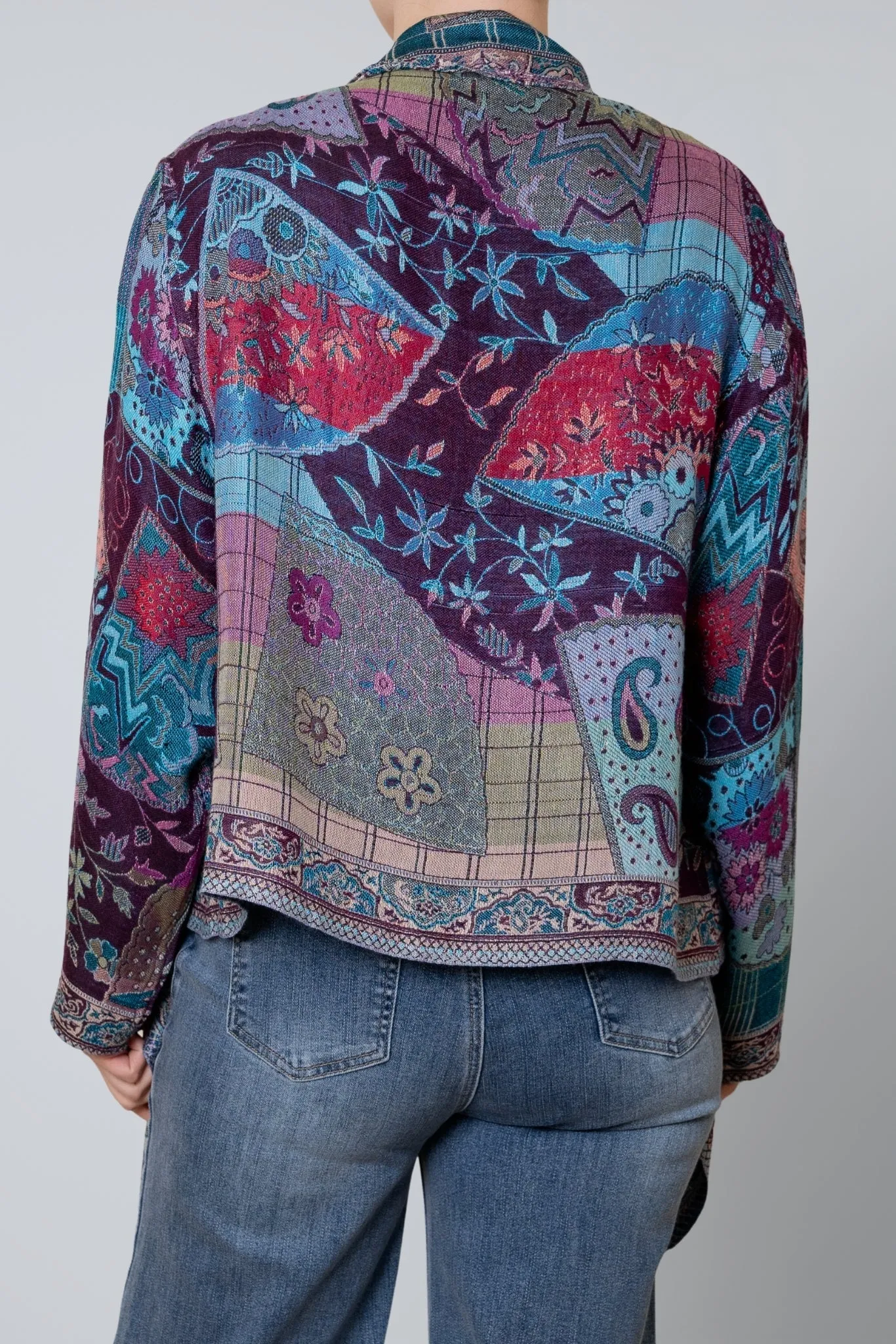 Short Printed Jacket - Jaipur