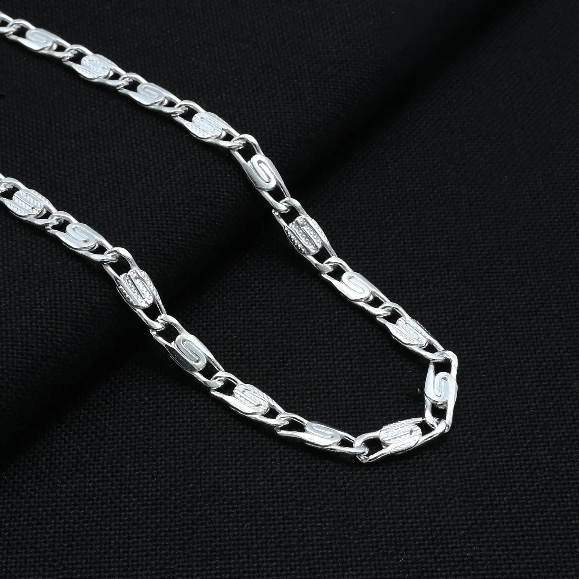 Silver "Sense Of Shine" Boys Chain