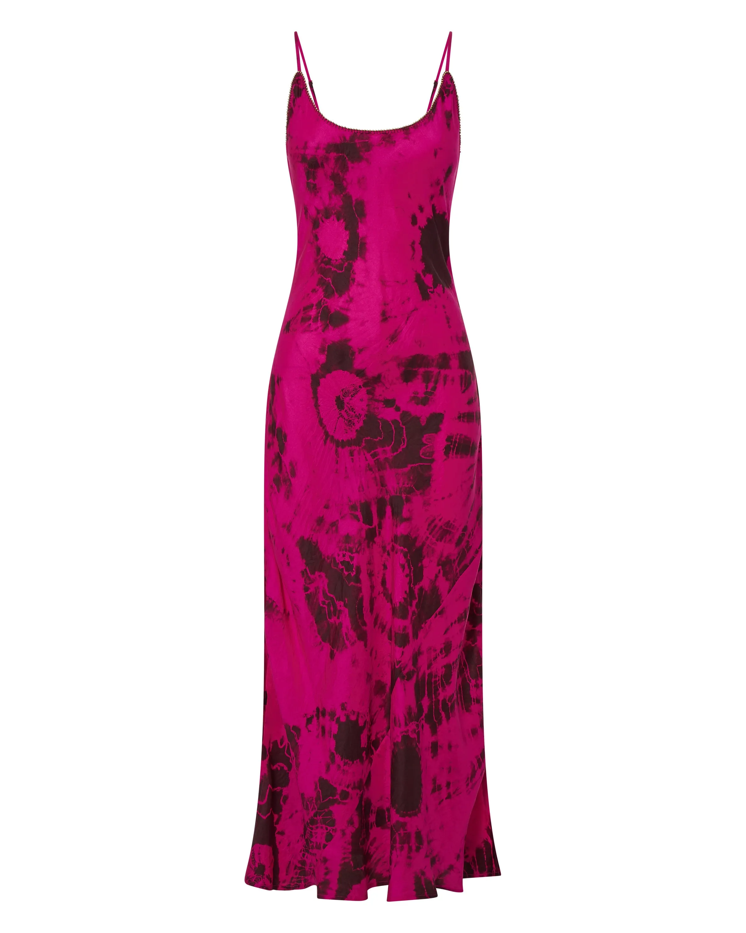 Talos Hand Dyed Silk Slip Dress