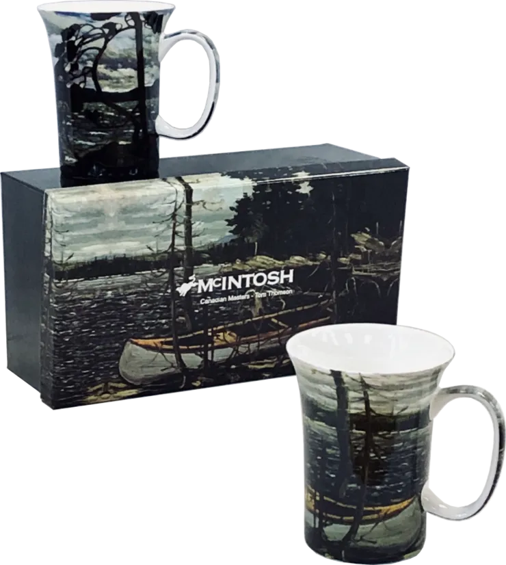 THOMSON CANOE & WEST WIND MUG PAIR