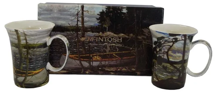 THOMSON CANOE & WEST WIND MUG PAIR