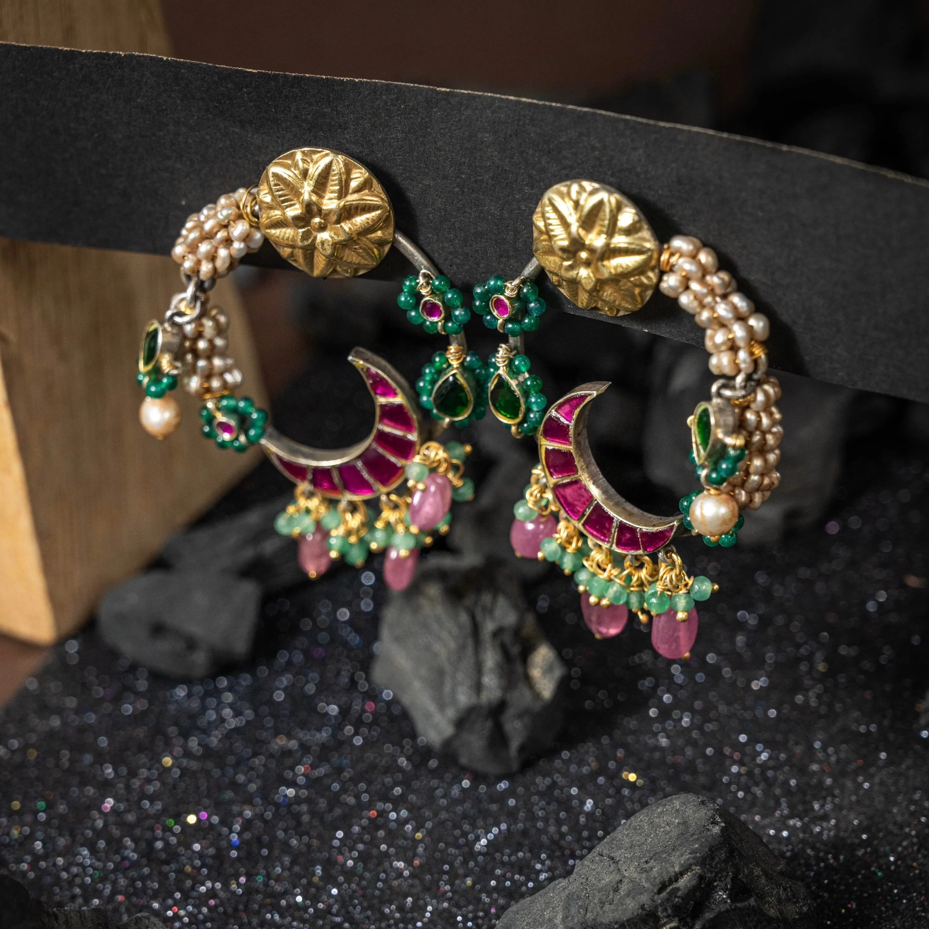 Timeless Tradition Chand Bali Earrings