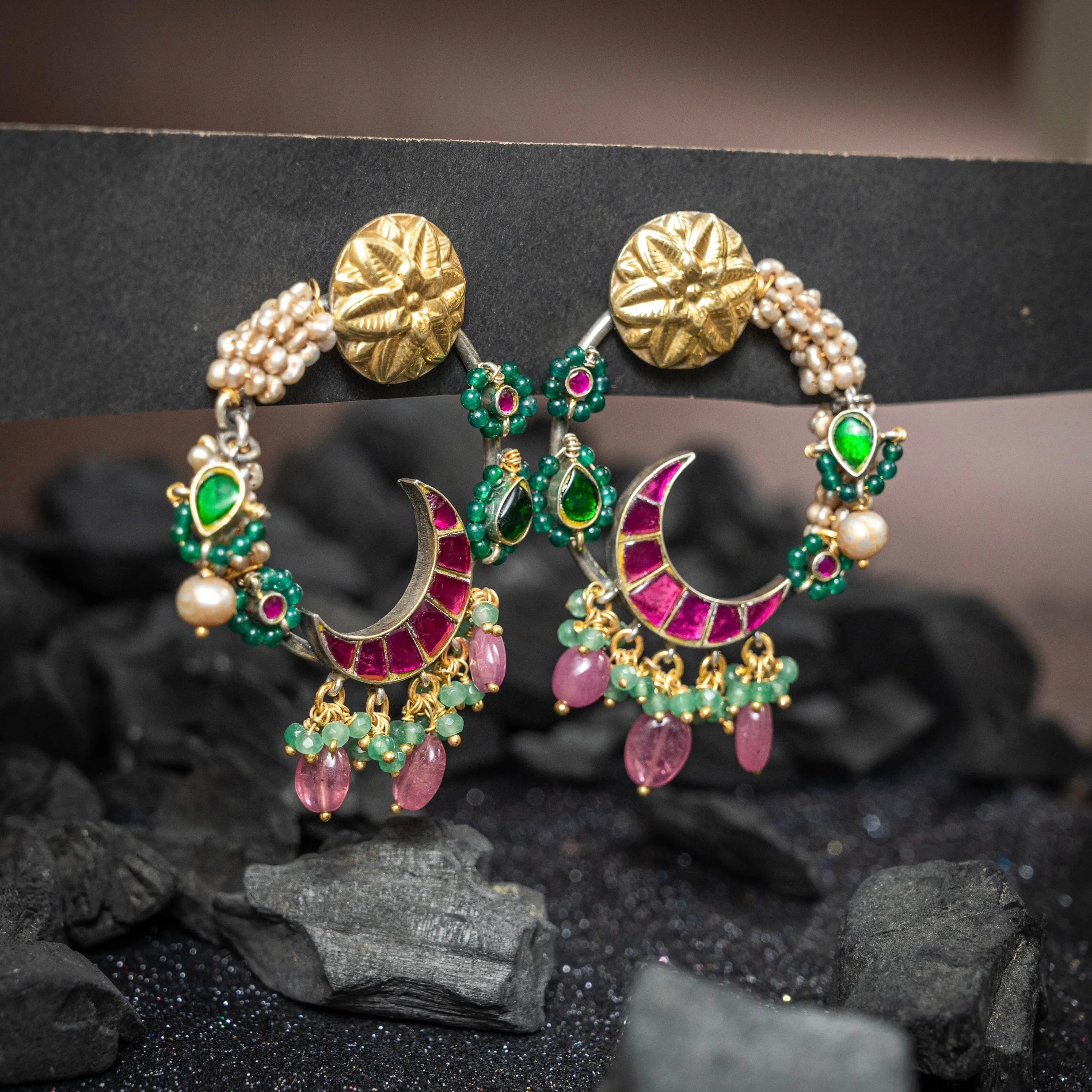 Timeless Tradition Chand Bali Earrings