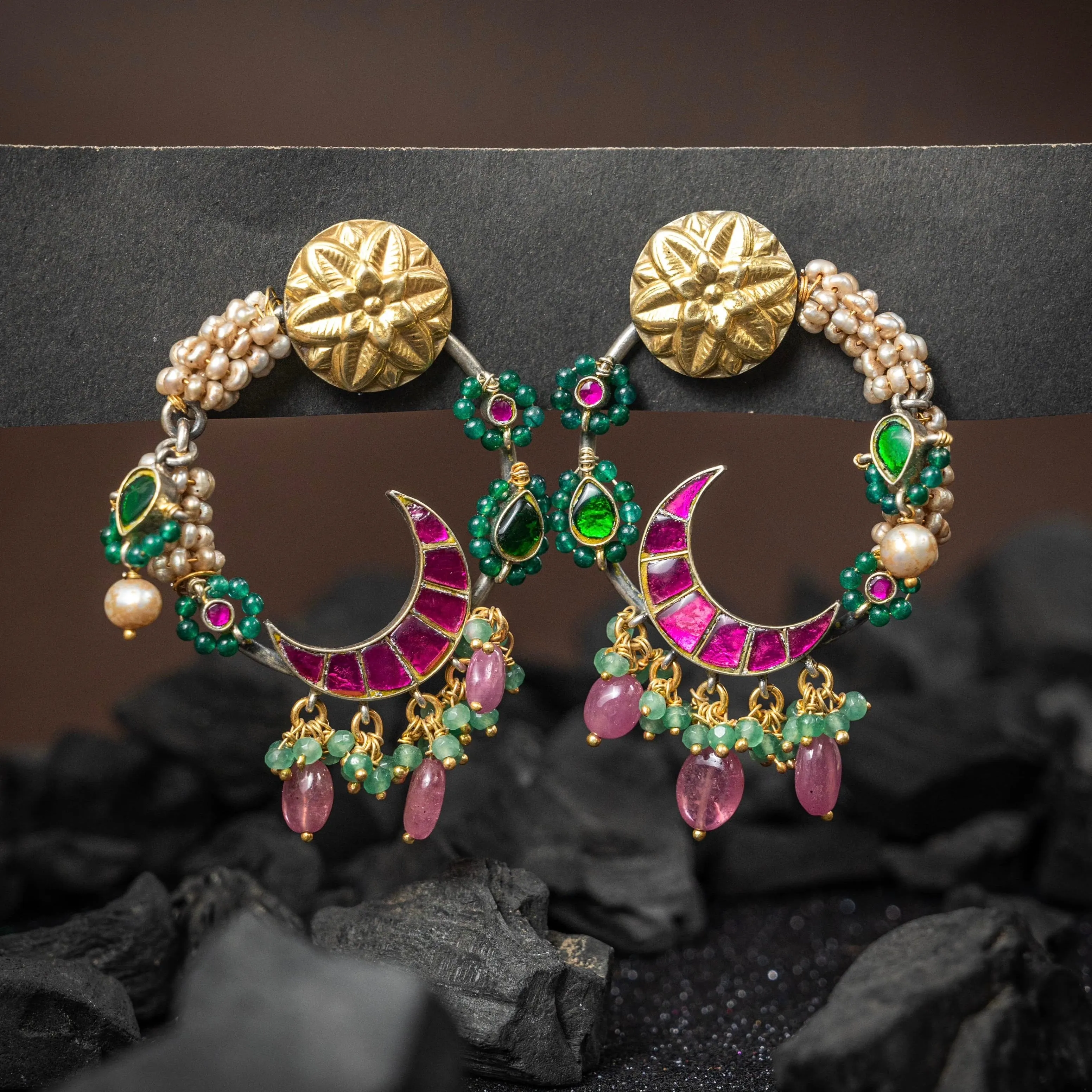 Timeless Tradition Chand Bali Earrings