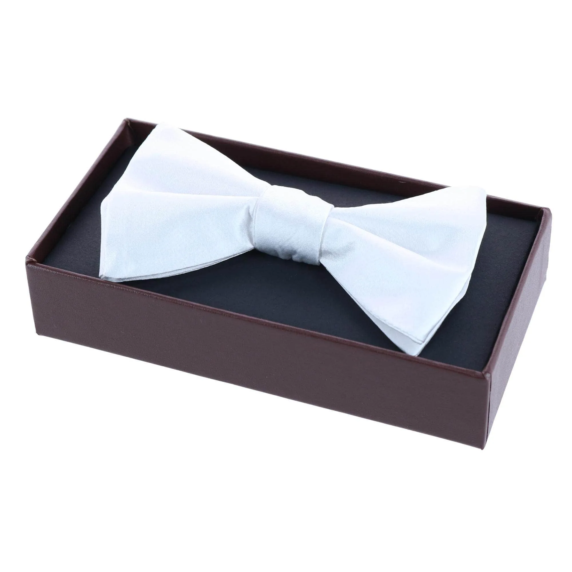 Trafalgar Sutton Solid Color Silk Bow Tie